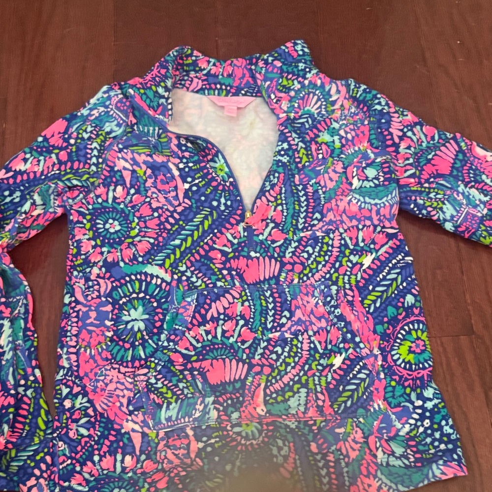 Lilly Pulitzer Kids Shirt in Pink and Blue